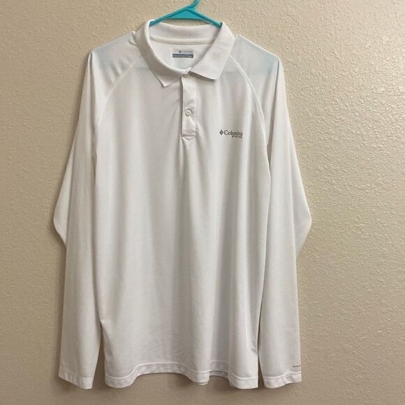 PFG Columbia Long Sleeve White Dye Fit!! Not included in the 3 for $ 25. - Picture 1 of 5